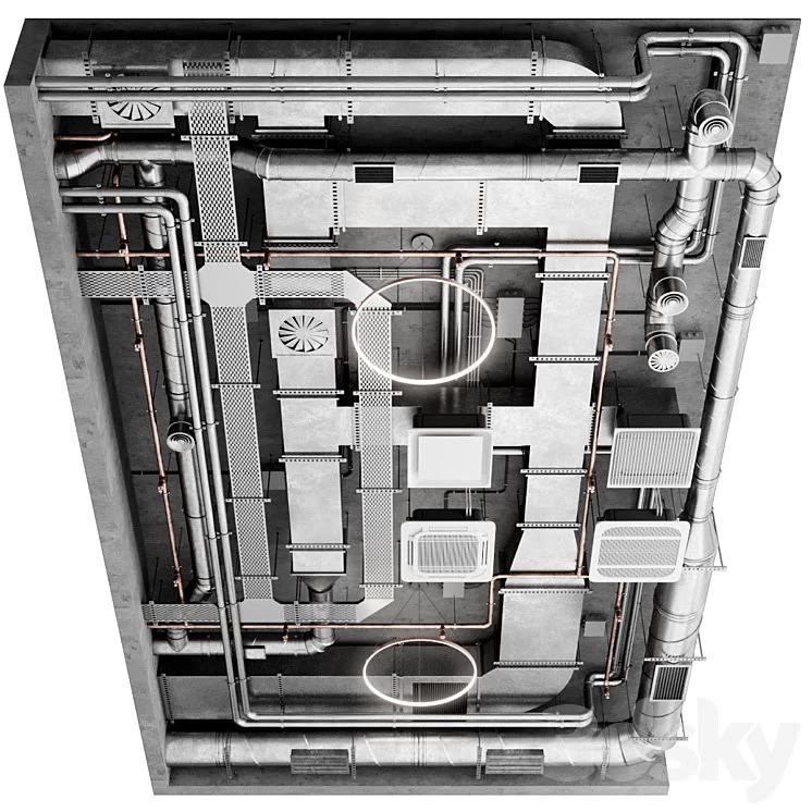 Industrial ceiling 7