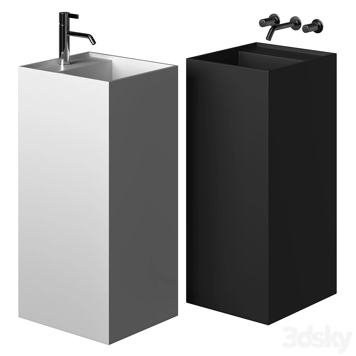 Freestanding washbasin Laufen KARTELL