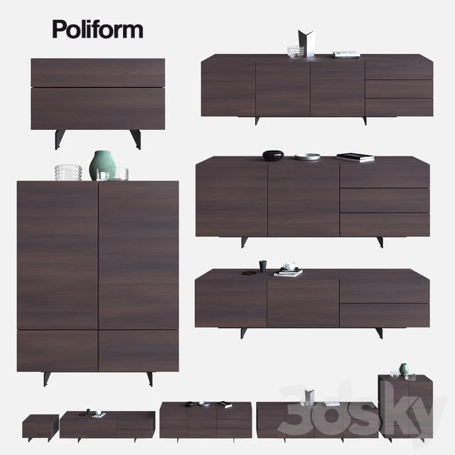 POLIFORM NIGHT COMPLEMENTS & SIDEBOARDS PANDORA & NIGHT