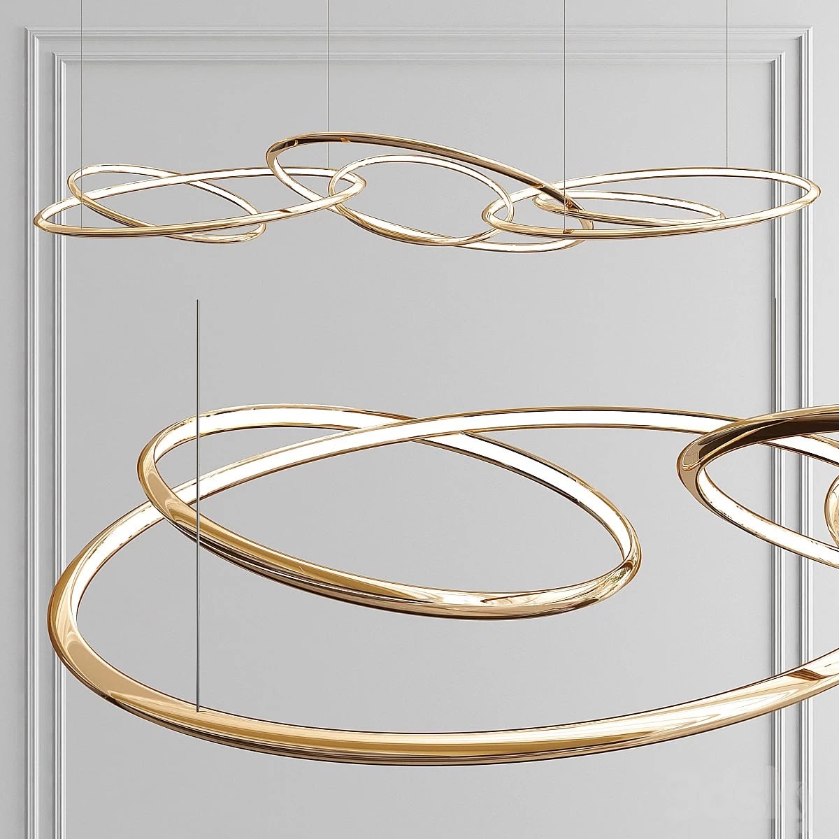 Decorative Ring Chandelier