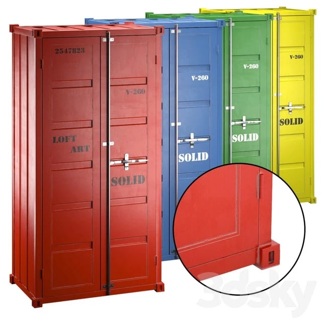 Sea Container wardrobe