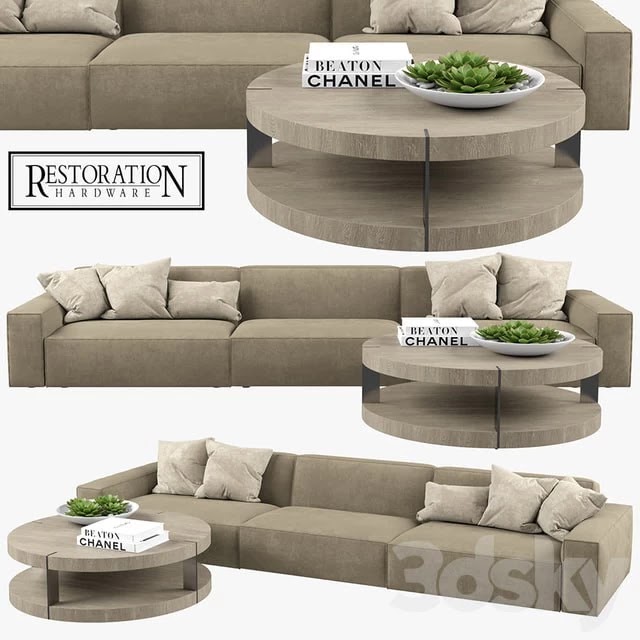 Restoration Hardware - Como Modular Fabric Sofa
