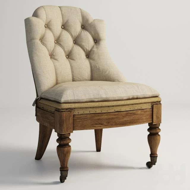 GRAMERCY HOME - KEMPER DECONSTRUCTED CHAIR -F01