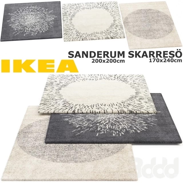 SANDERUM, RUGS SET