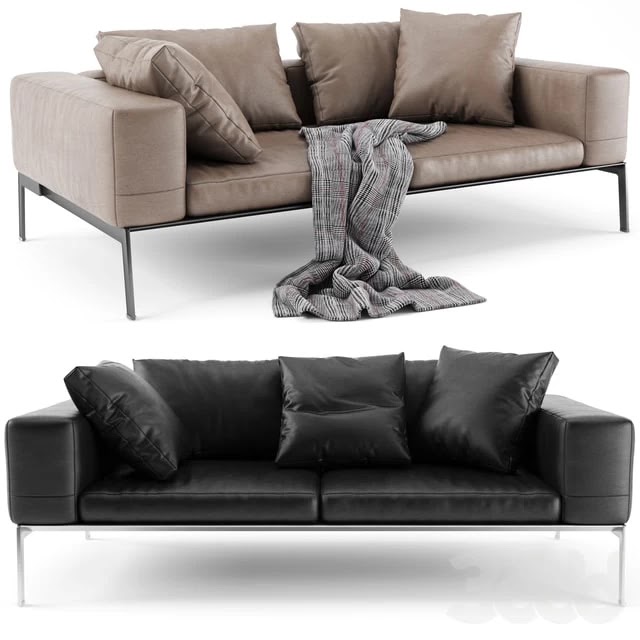 Flexform Lifesteel 2 Seater
