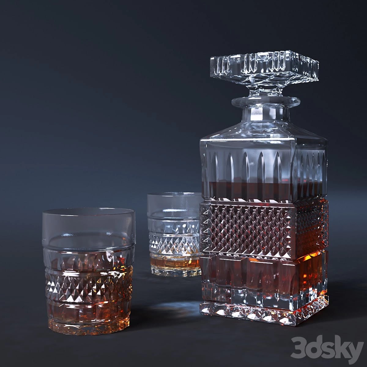 Set for brandy "Brittany"