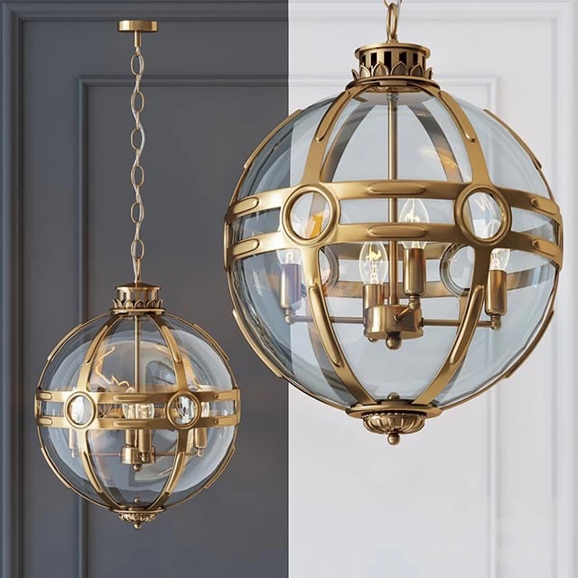 Eichholtz Lantern Hagerty Brass