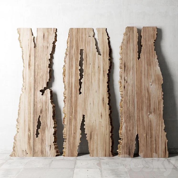 Wood slab / Wooden slab