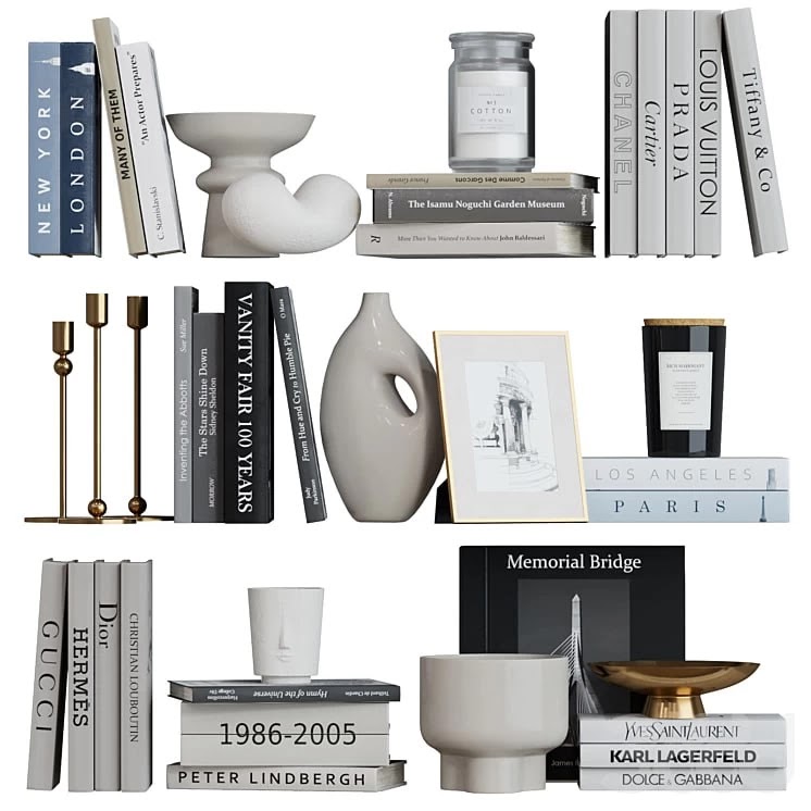 Decor shelf set 17