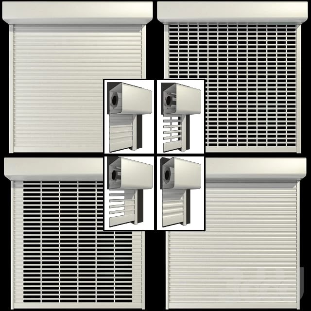 Roll shutter systems