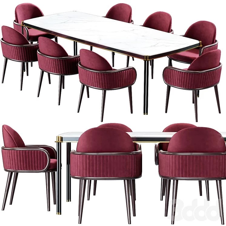 Gala chair and table Tudor