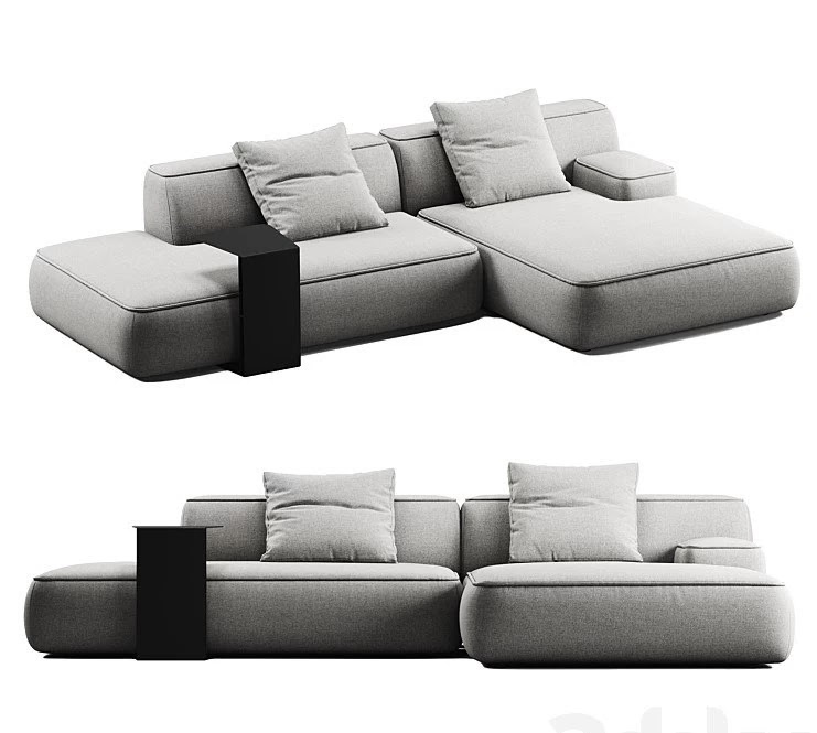 beds one - aima modular sofa with Teva table