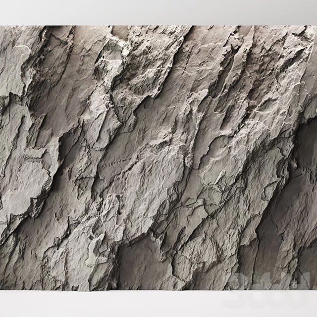 Rock cliff wall №6