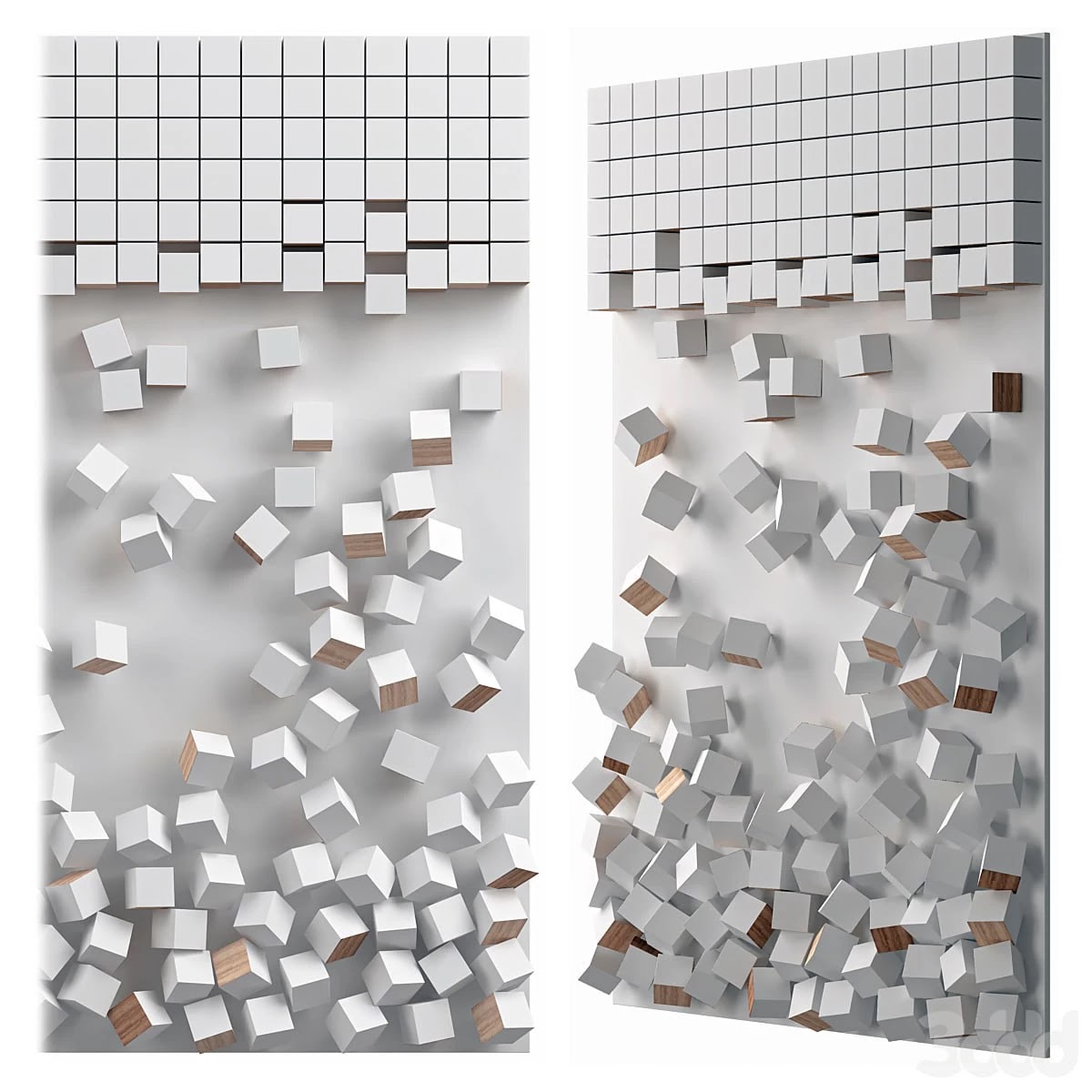 Falling Cubes