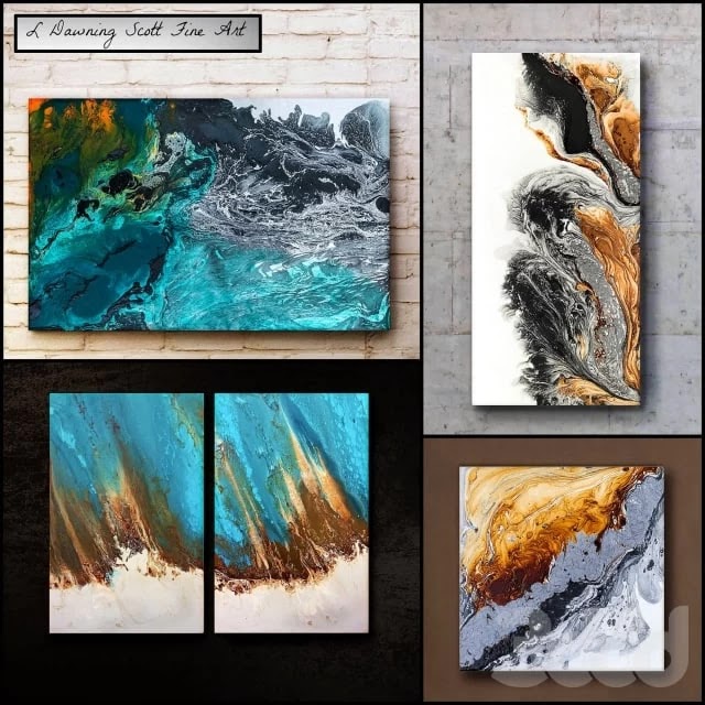 L Dawning Scott Fine Art - set 12
