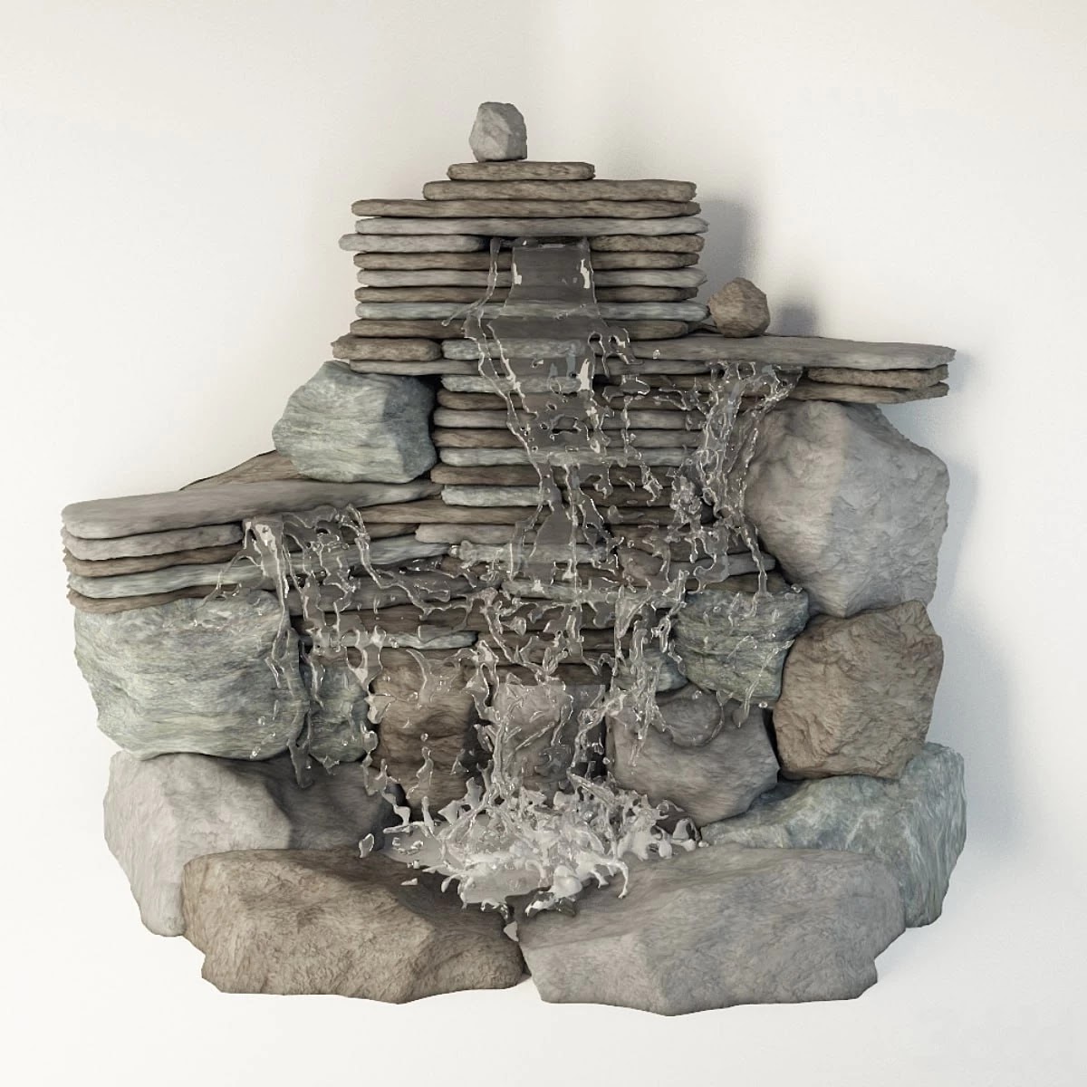 Decorative waterfall