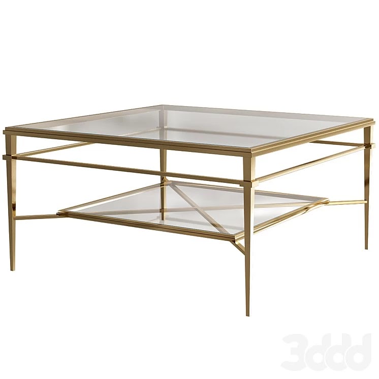 New Cocktail Table, Antique Patina Finish