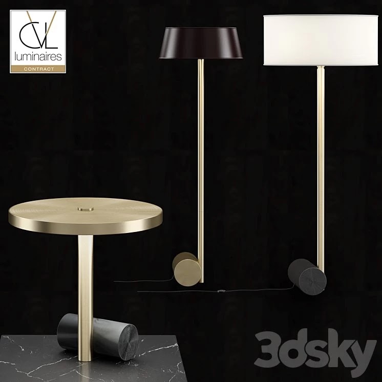 CVL Contract Calé (e) Table Lamp & Floor Lamp Collection