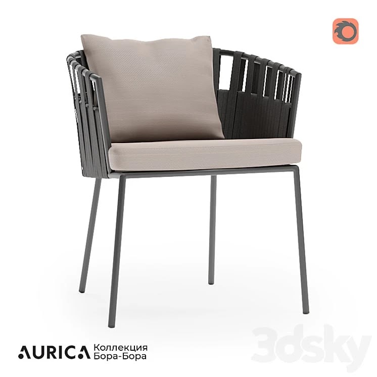 OM Dining chair Bora Bora AURICA