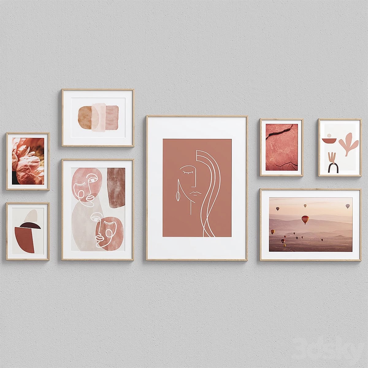 Interior Picture Frames Set-13