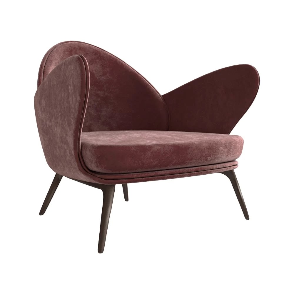 _ _cinnabar / ALMA de LUCE Armchair Cinnabar