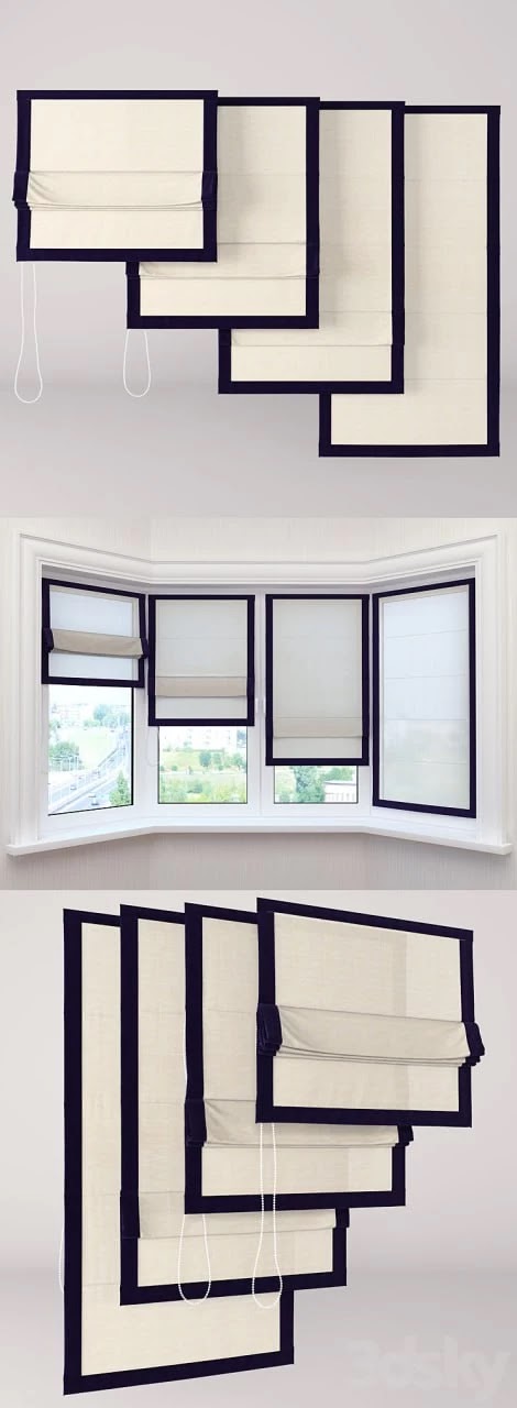 Roman blinds 11