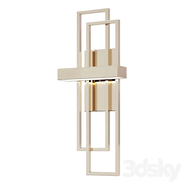 Modern Balance Beams LED Wall Sconce