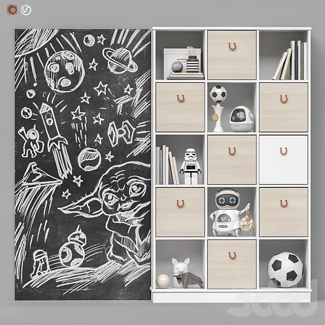 Toys and furniture set 93