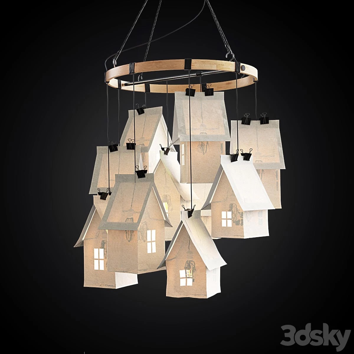 Chandelier handmade