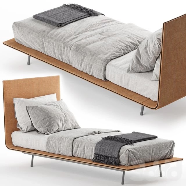 Single bed Bonaldo Thin ’s
