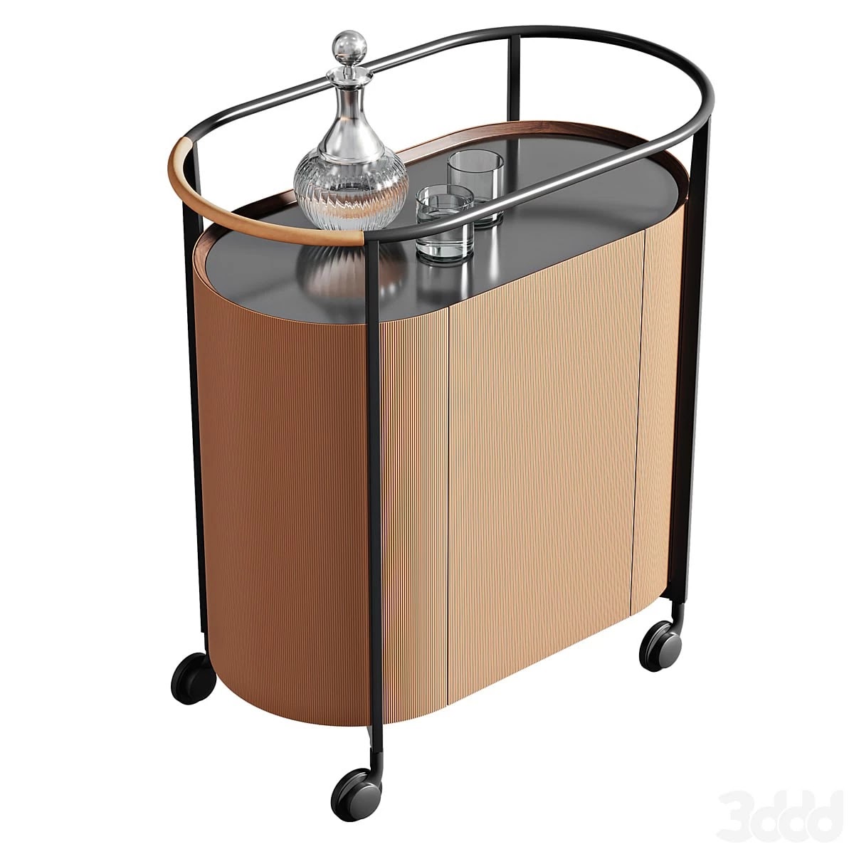 Poltrona Frau trolley, collection MI