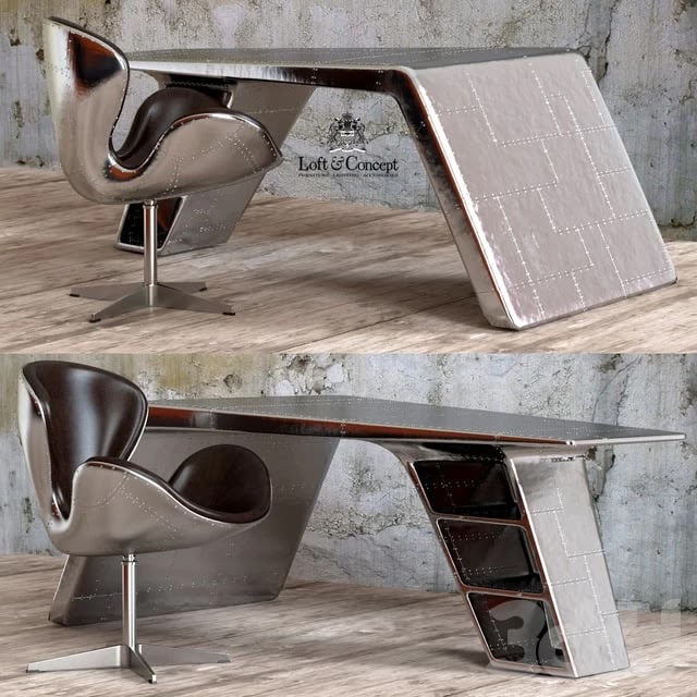 Chair and desk Aviator