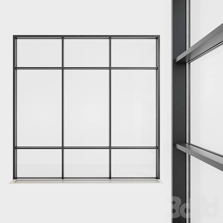 Panoramic glazing. Stained glass. 52