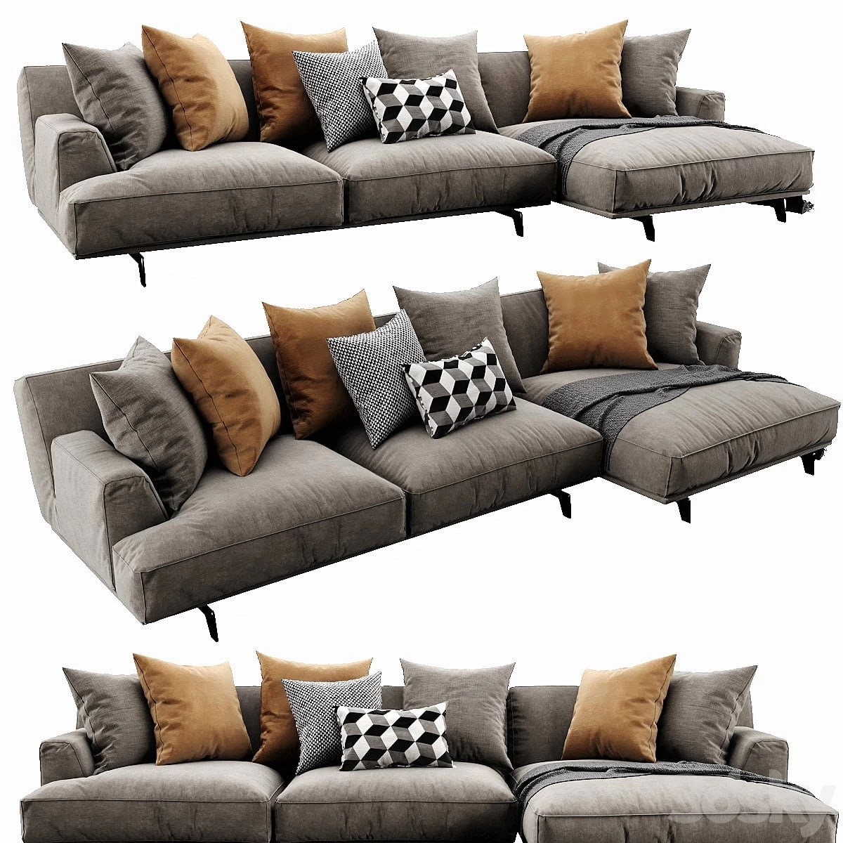 Polifrom Tribeca Chaise Lounge