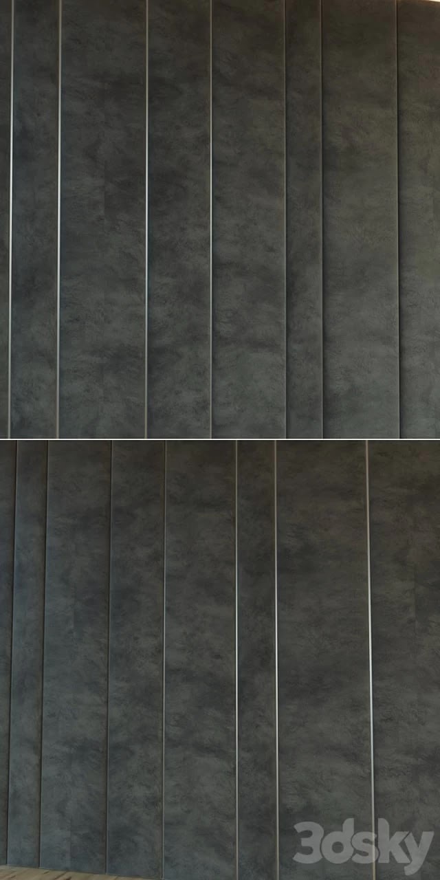 Decorative wall. Soft panel. eight