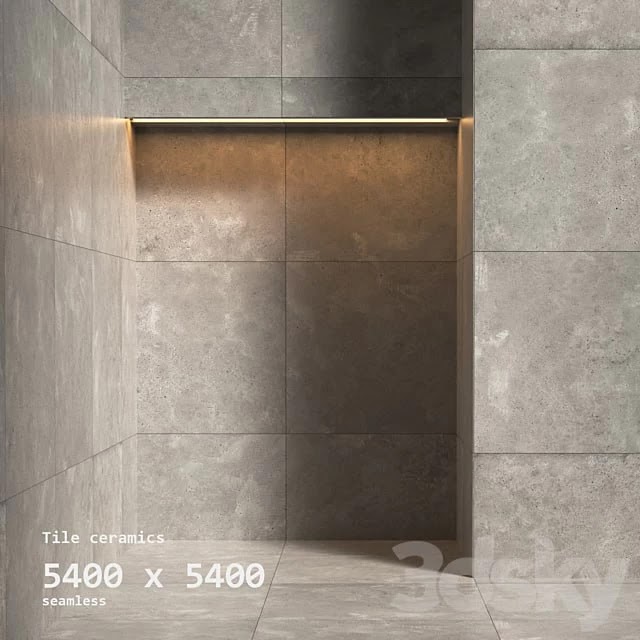 Porcelain stoneware for concrete