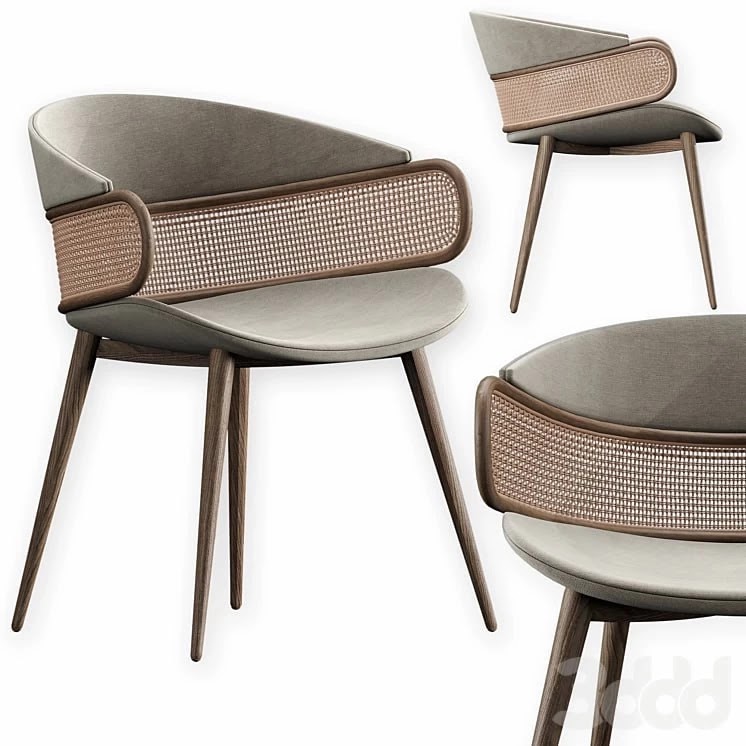 AlmaDeLuce Mudhif Dining Chair