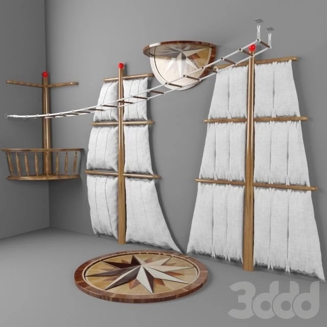 Items sea theme for a child
