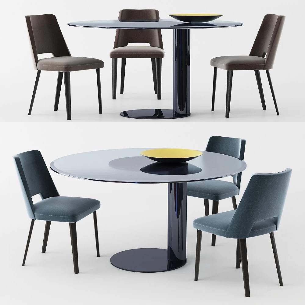 Gallotti&Radice table and chair Oto Thea