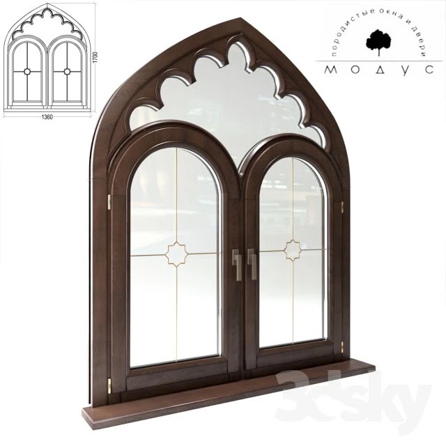 Gothic window f-ka Modus