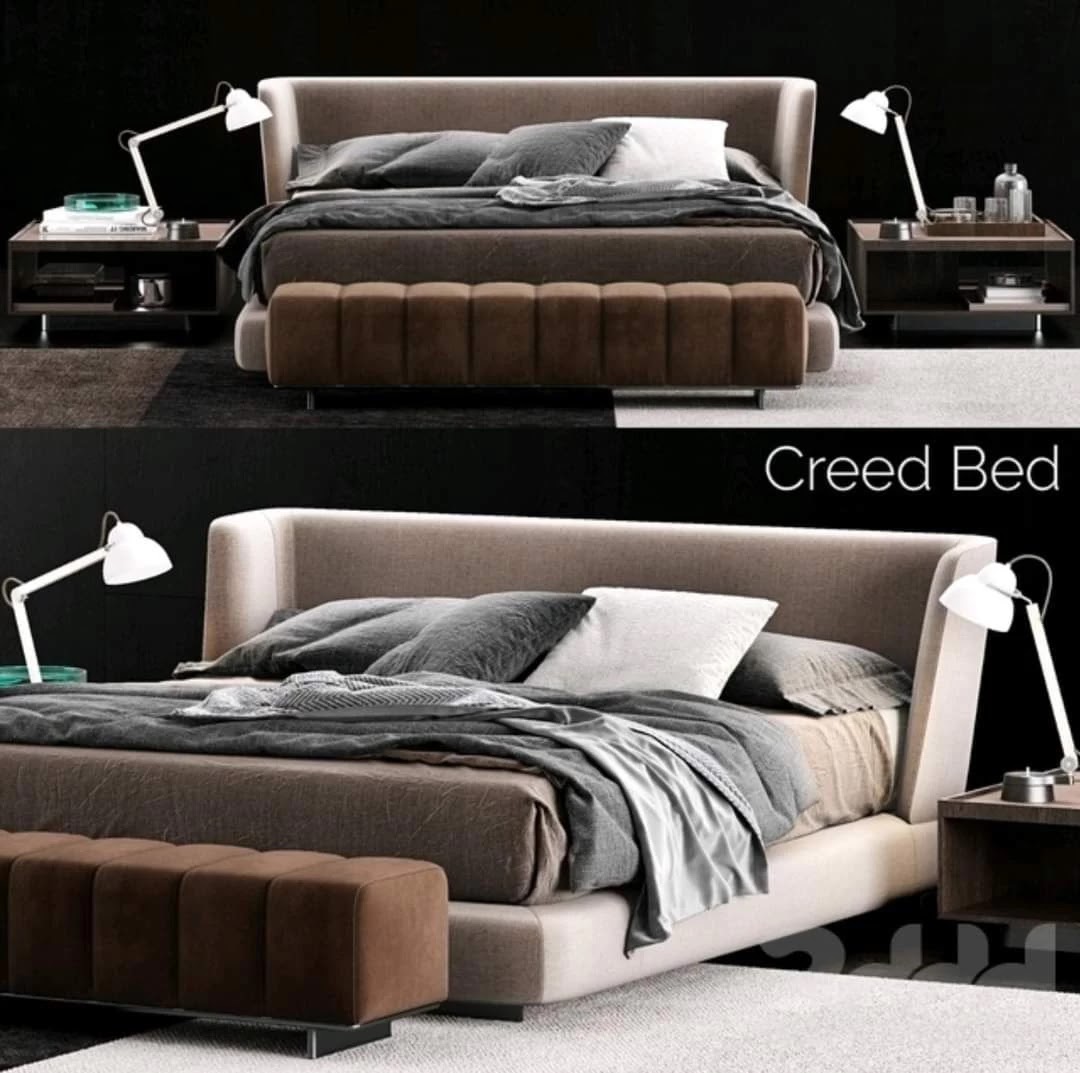 Minotti creed bed