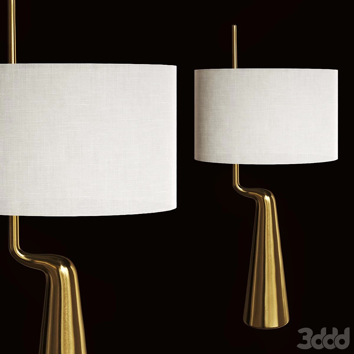 Heronn Table Lamp by Charles Tassin