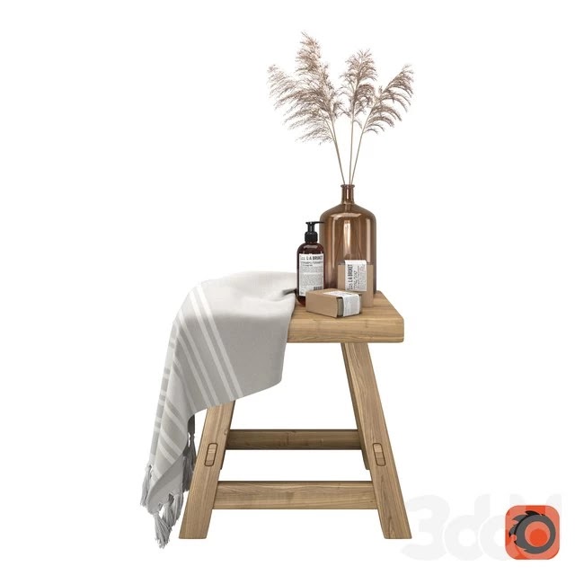 Bathroom décor set \ Bathroom Decor