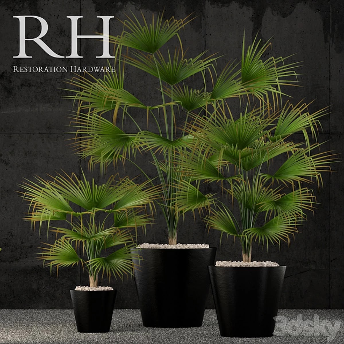 Restoration Hardware caldera planter