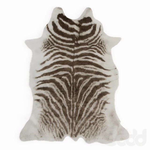 Zebra Gray Rug