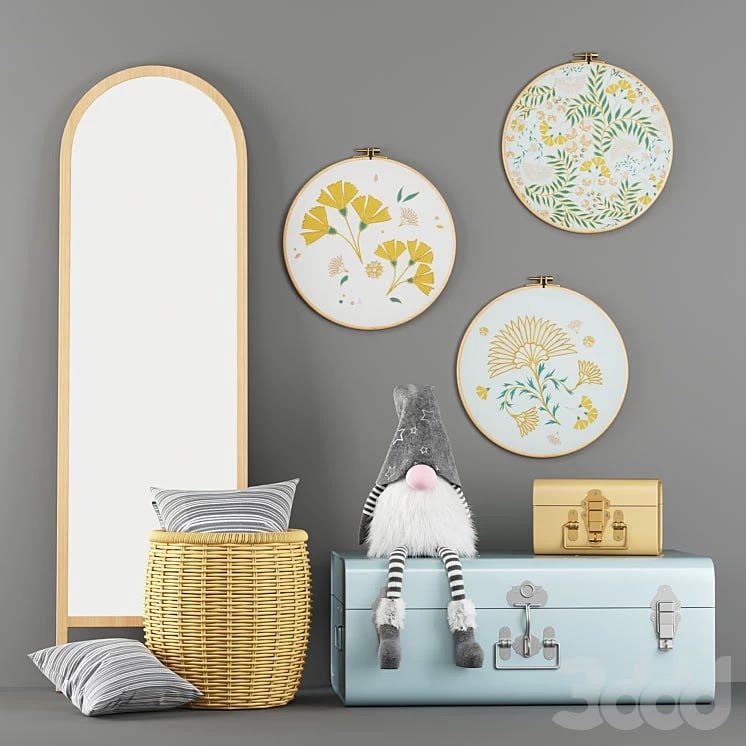 Decorative set for the childrens room La Redoute