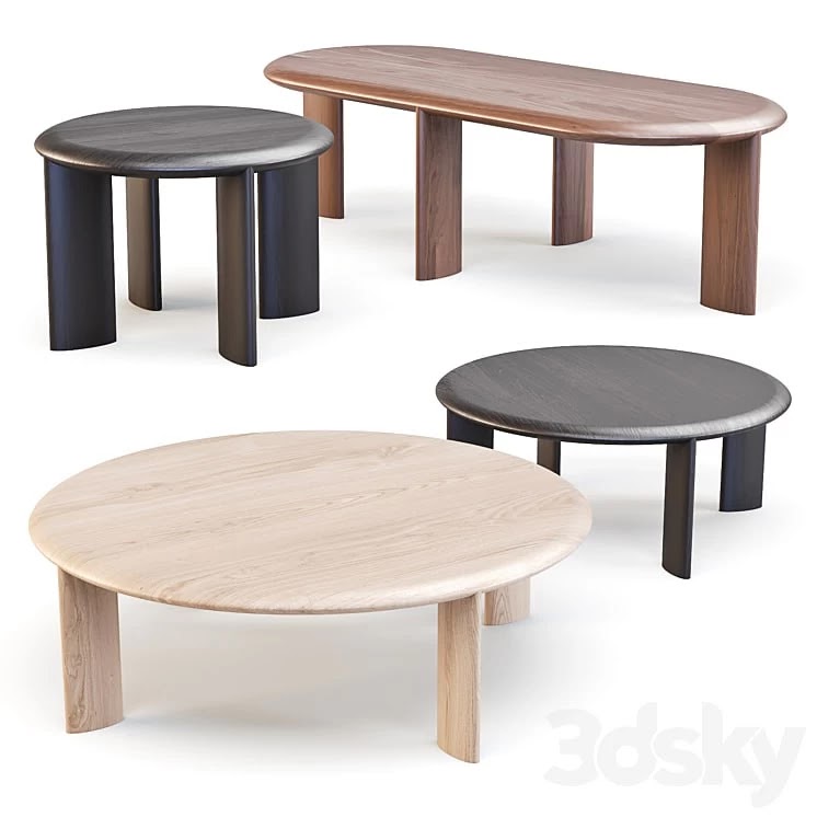 Ercol - L. Ercolani: IO - Coffee and Side Tables