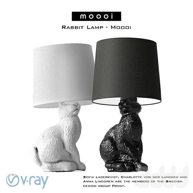 Moooi Rabbit by Front