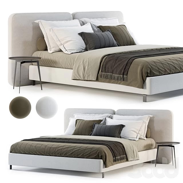 Minotti Tatlin Cover Bed