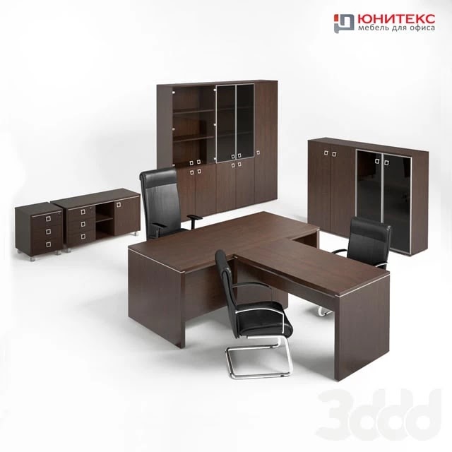 Cabinet rukovodityalya Cosmo and chairs Apollo